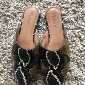 Madewell 8 Emilia Mule Shoes Slides